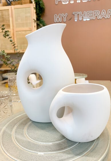 Glaze and Sip Ceramics Class: Make a Carafe Set