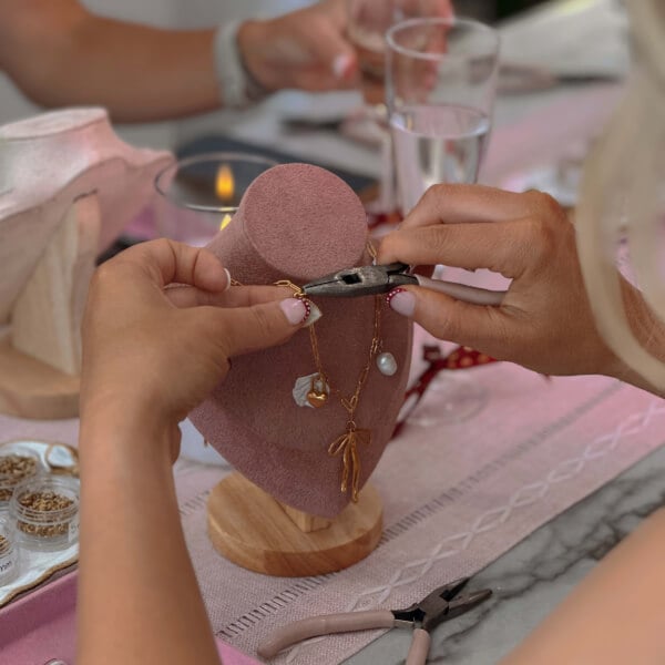Gold Charm Bar and Workshop: Design Your Own Jewellery Melbourne