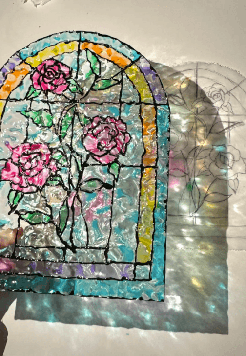 Gold-Lining Glass and Night Light Class