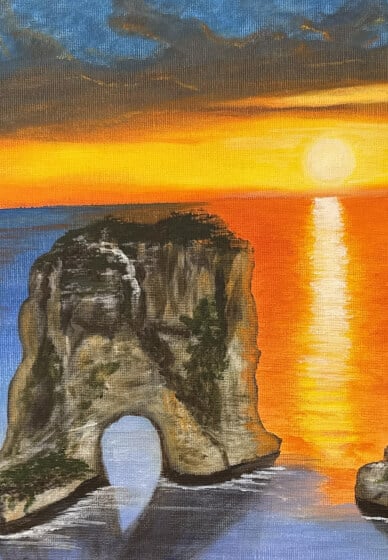 Golden Beirut - Paint, Sip and Supper Experience