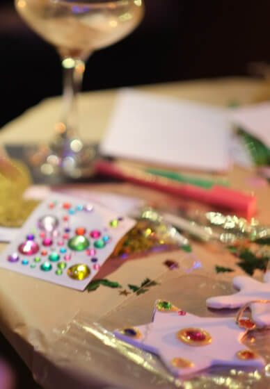 Gratitude and Glitter Journal Decoration Art Therapy Workshop