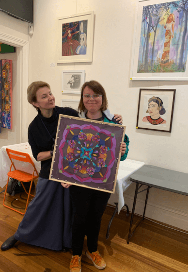 Group Silk Painting Class: Batik Scarf at Your Own Venue