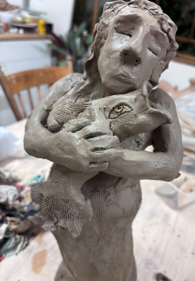 Guided Clay Sculpting Class