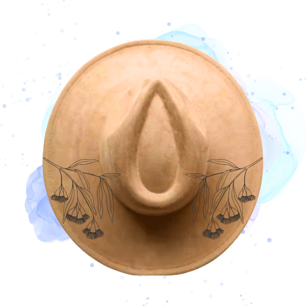 Gumnut Hat Burning at Home Kit Without Burner