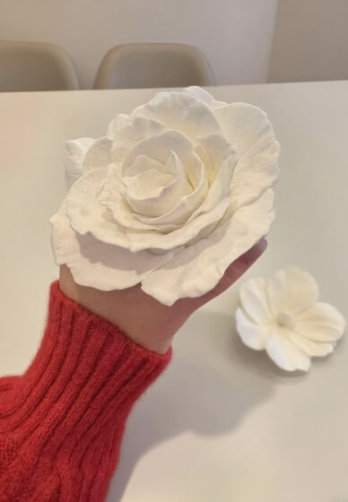 Halloween and Christmas Clay Flower Workshop