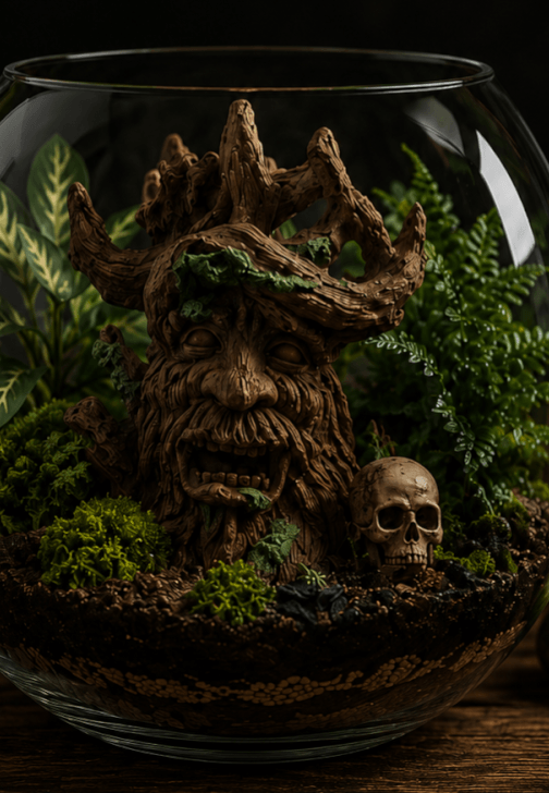Halloween Dark Forest Terrarium Limited Edition Workshop