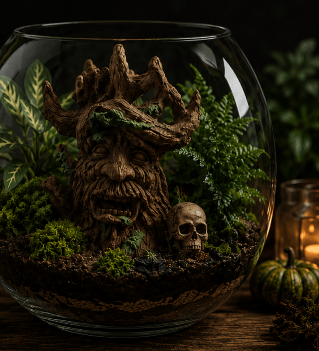 Halloween Dark Forest Terrarium Limited Edition Workshop