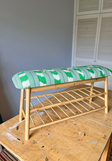 Hallway Bench Upholstery Workshop