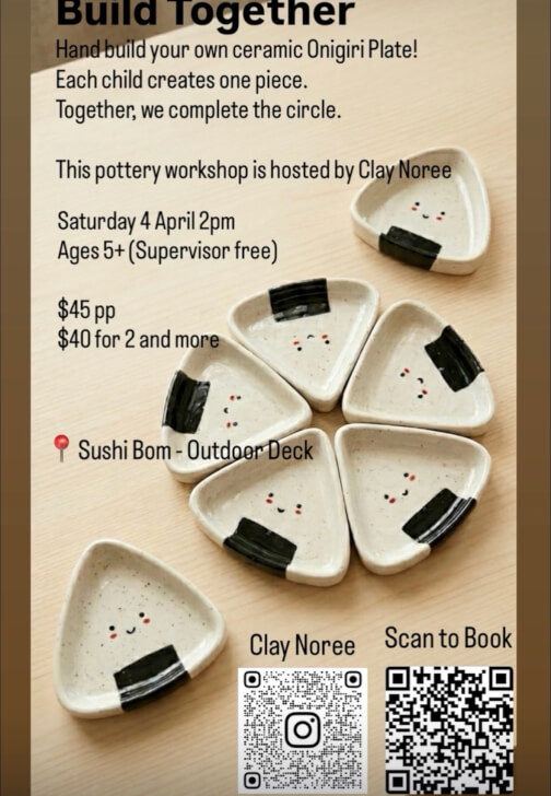 Hand Building Clay Workshop: Dessert Plates