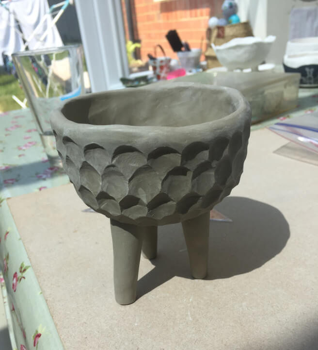 Hand Building Clay Workshop: Pinch Pot with Legs