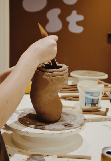 Hand Building Pottery Class for Beginners