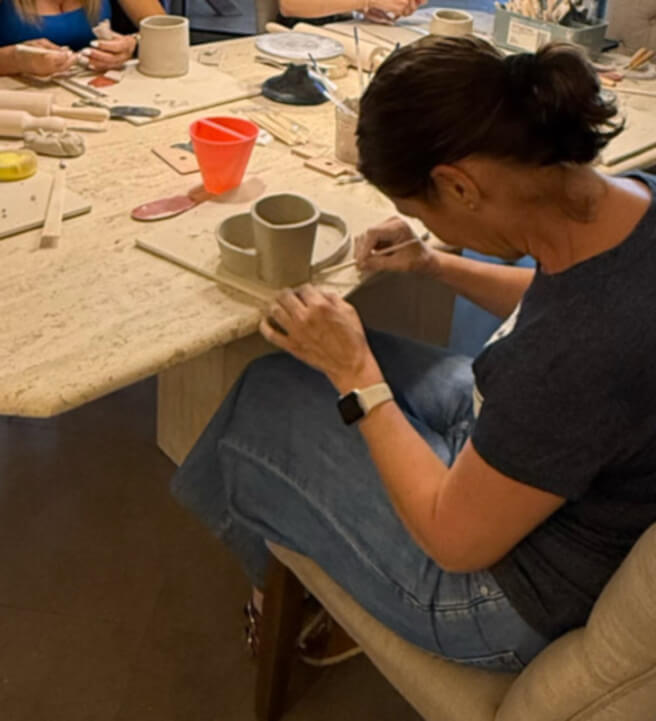 Hand Building Pottery Class