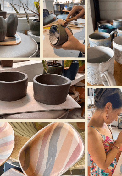 Hand Building Pottery Course for Beginners