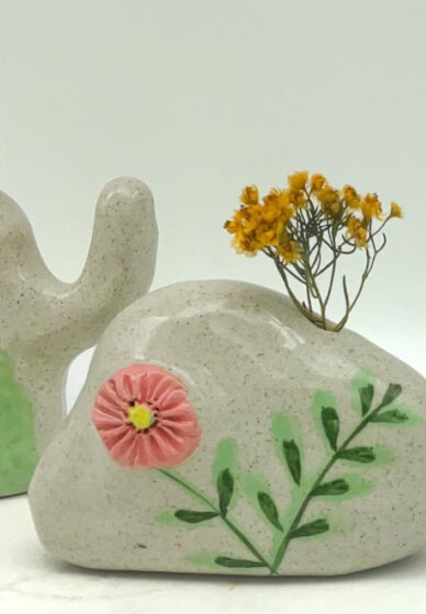 Hand Building Workshop: Bud Vases