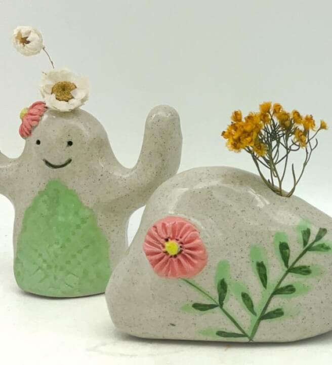 Hand Building Workshop: Bud Vases