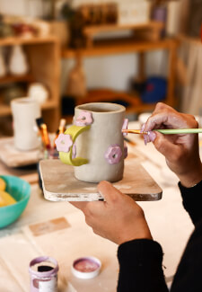 Hand Building Workshop: Clay, Paint and Hands
