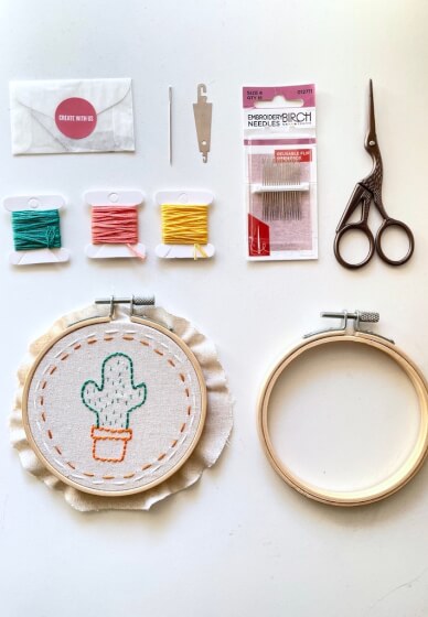 Hand Embroidery and Macrame Workshop for Kids and Teens