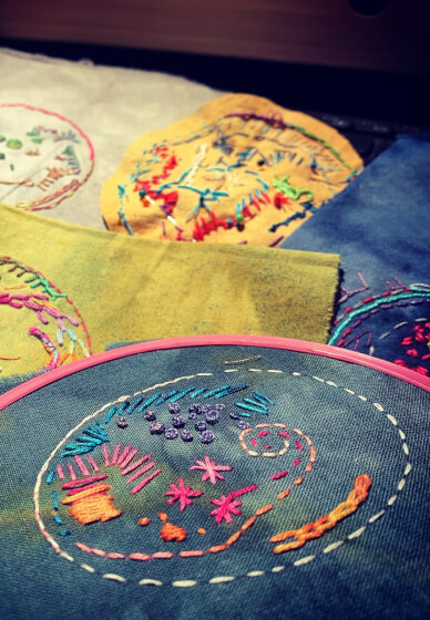 Hand Embroidery Course for Beginners - 4 X Sessions