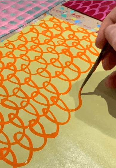 Hand Painted Leather Jewellery Workshop