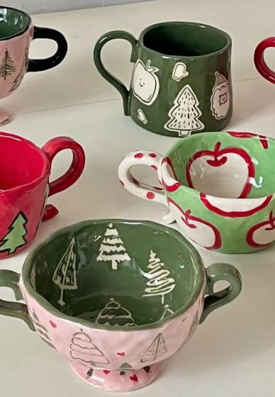 Handmade Pottery Workshop: Make a Christmas Mug