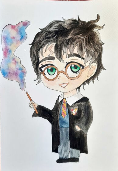 Harry Potter Anime and Character Drawing Class for Kids