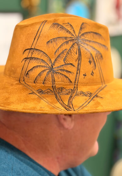 Hat Burning Workshop: Burn Your Brim Experience