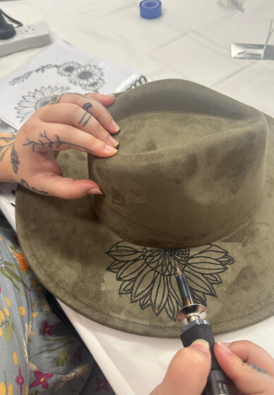 Hat Burning Workshop