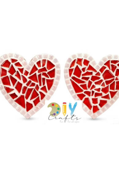 Heart Mosaic Coaster Workshop