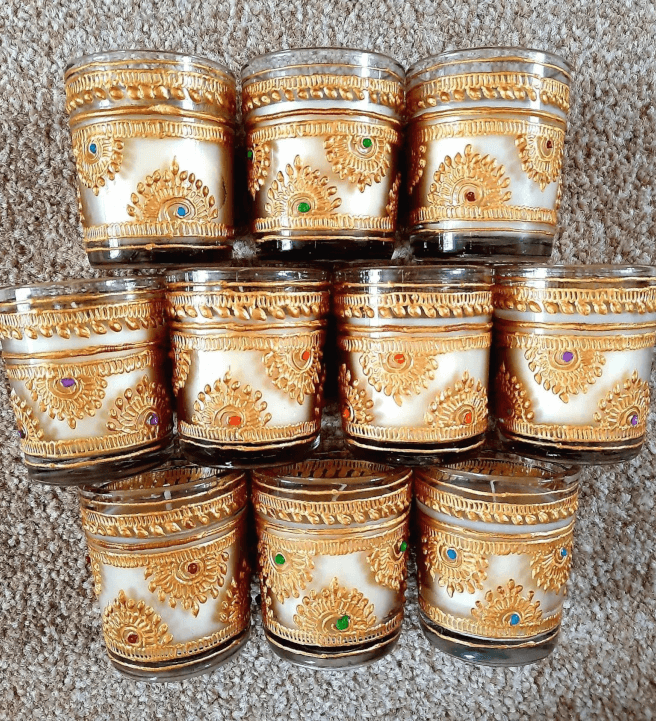 Henna Candle Art and Sip Workshop