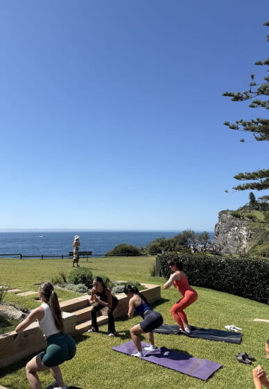 Hens Pilates Class