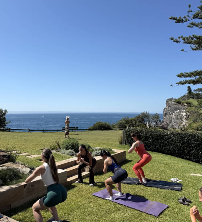 Hens Pilates Class