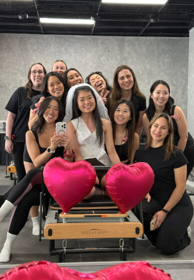 Hen's Reformer Pilates Party Workshop