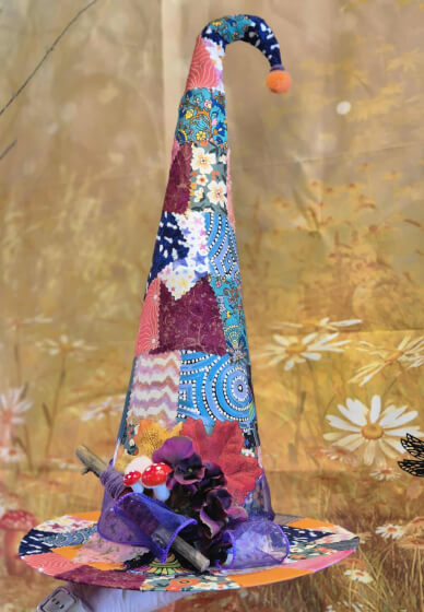 Patchwork Witch Hat Crafting Class