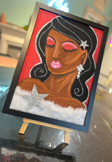 Hollywood Starlet Drawing and Collage Artwork Workshop