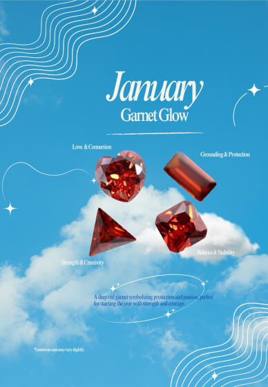 Homemade Silver Clay Ring Kit: Birthstone Selection