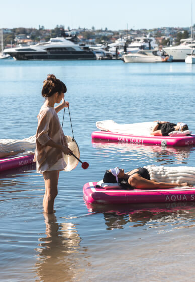 Immersive Floating Sound Bath Experience