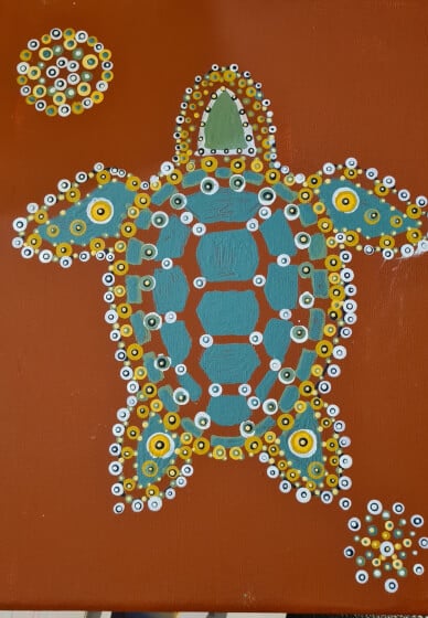 Indigenous Aboriginal Dot Painting Class