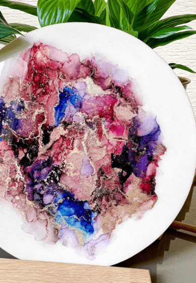 Alcohol Ink Art Techniques Workshop