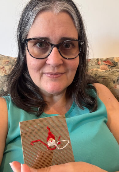 Intermediate Cross Stitch Workshop - Christmas Ornaments