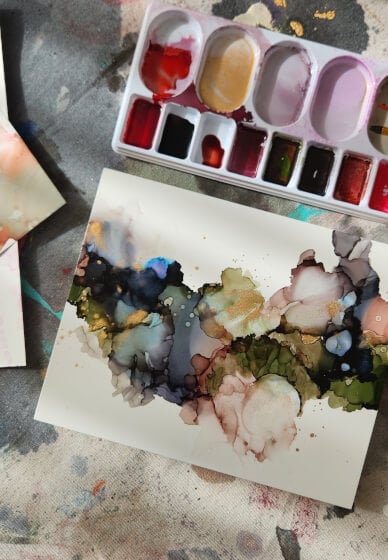 Introduction to Alcohol Ink Workshop