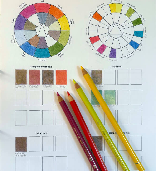 Introduction to Coloured Pencils Course