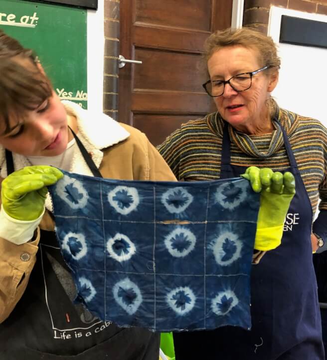 Introduction to Shibori and Indigo Dyeing Class