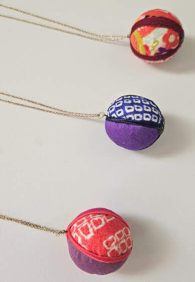 Japanese Fabric Ball – 'Kimekomi Mari' Accessory Workshop