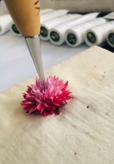 Japanese Fabric Flower Jewellery Making Class