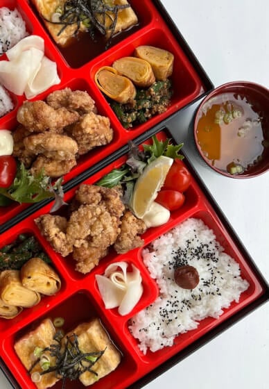 Japanese Karrage Bento Box Class with Chef Keita-Coomera