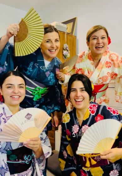Japanese Kimono Dressing Experience