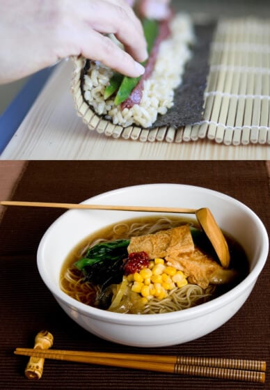 Japanese Ramen and Sushi Cooking Class (Intensive)