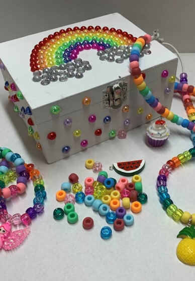 Jewellery Box and Beading Party for Kids