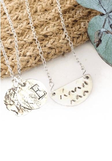 Jewellery Making Class: Silver and Copper Stamped Necklace
