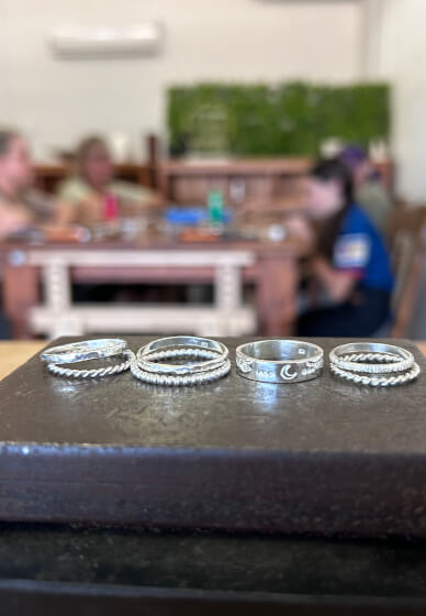 Jewellery Making Workshop: Silver or Gold Rings